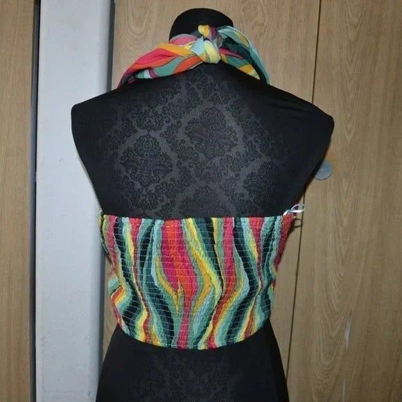 NWT Fashion Nova All The Colors Pant Vacation Party Matching Set - Picture 11 of 12